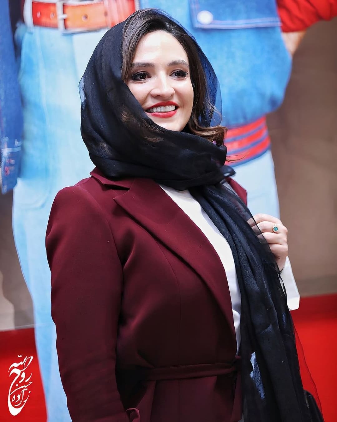 عکس/ حضور گلاره عباسی در اکران مردمی فیلم سینمایی زودپز