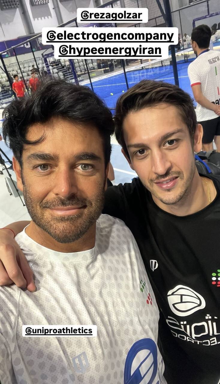 عکس/ سلفی محمدرضا گلزار با یک ملی‌پوش ایران در کویت