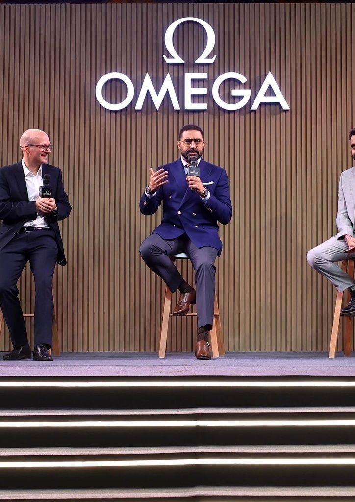 عکس/چهره «آبیشک» پسر مشهور آمیتا باچان در ۴۸ سالگی