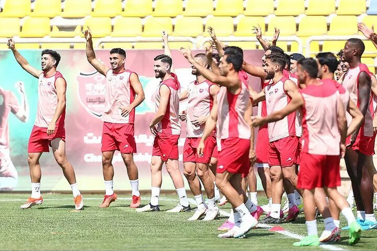 بازگشت پورعلی گنجی به تمرینات پرسپولیس