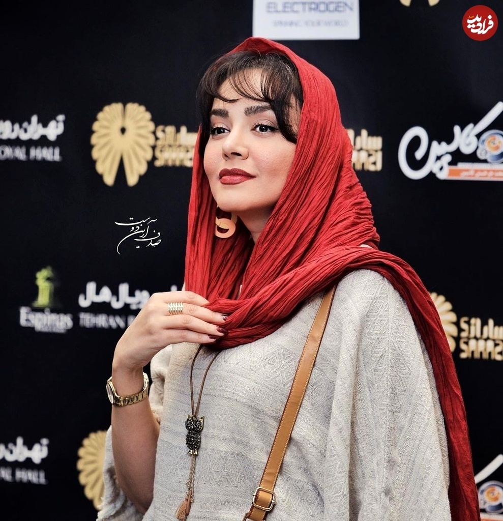 عکس/ تیپ و چهره جذاب ندا قاسمی؛ «شیرین» سریال نون خ در یک مراسم