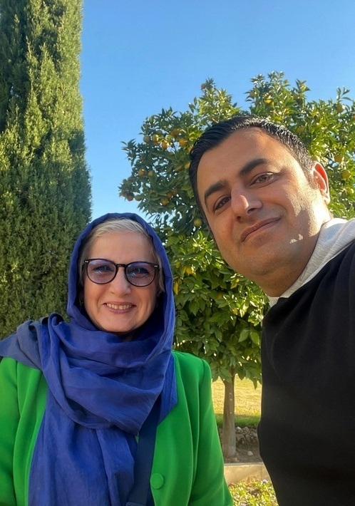 تصاویری از زهرا سعیدی در ۷۱ سالگی