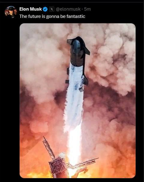 واکنش فضایی ایلان ماسک به پیروزی ترامپ + عکس واکنش فضایی ایلان ماسک به پیروزی ترامپ + عکس