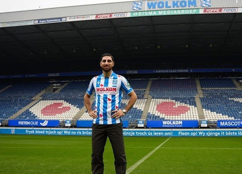 عکس| علیرضا جهانبخش رسماً به تیم هلندی پیوست