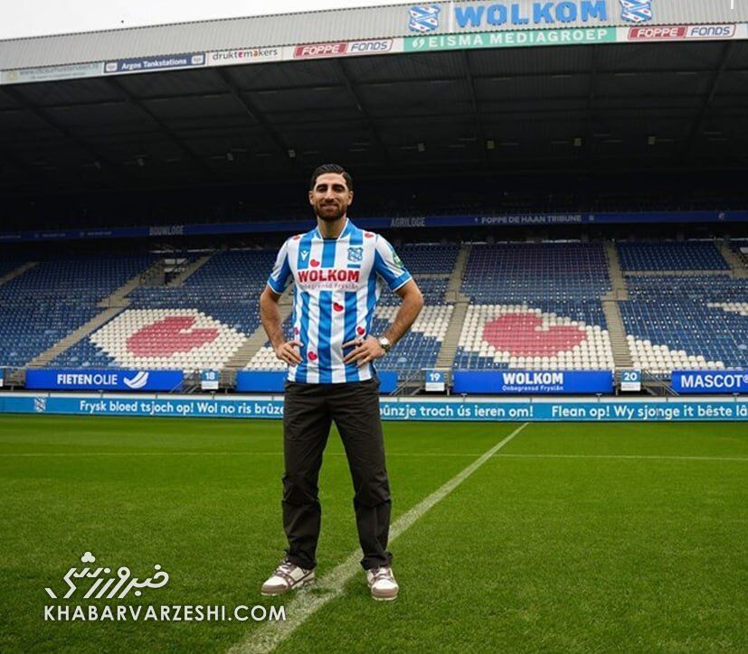 عکس/ علیرضا جهانبخش رسماً به تیم هلندی پیوست