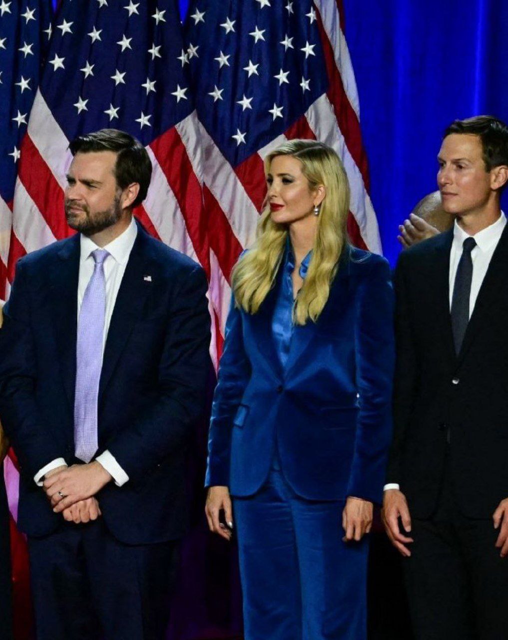 عکس/ حضور ایوانکا ترامپ و ملانیا در جشن پیروزی دونالد ترامپ