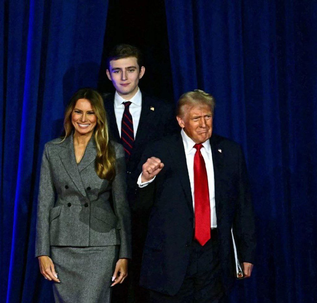 عکس/ حضور ایوانکا ترامپ و ملانیا در جشن پیروزی دونالد ترامپ