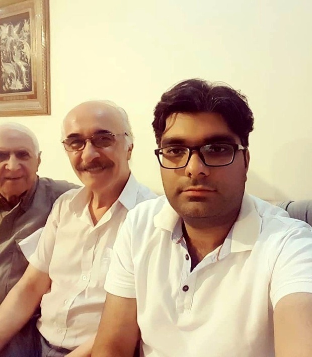 عکس/چهره «سعید نیک‌پور» بازیگر «در چشم باد» در ۷۹ سالگی