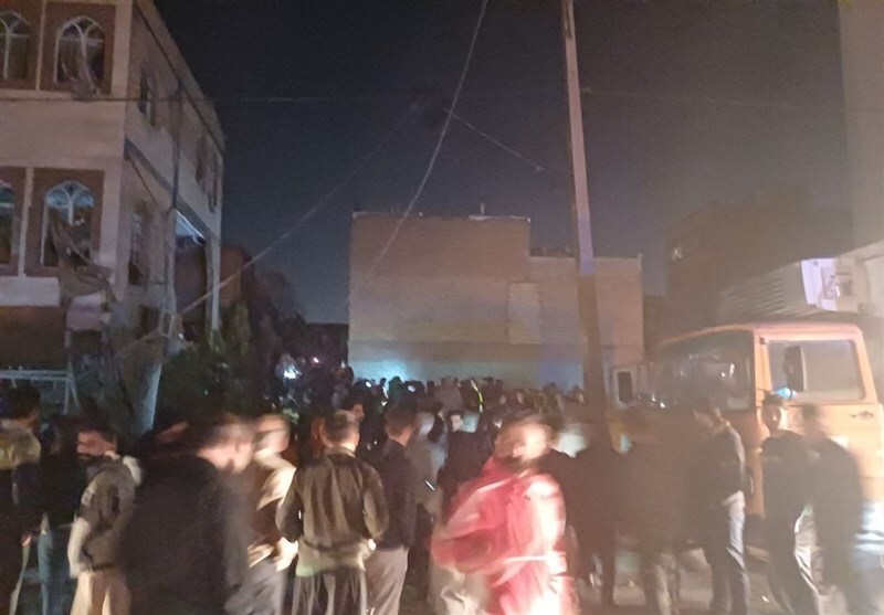 جزئیات انفجار گاز در حسینیه ارشاد همدان/ خسارت به ساختمان‌ها + فیلم