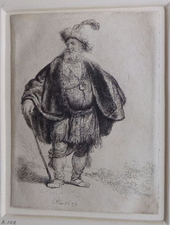 عکس/ سوژه ایرانیِ رامبرانت در سال ۱۶۳۶ میلادی