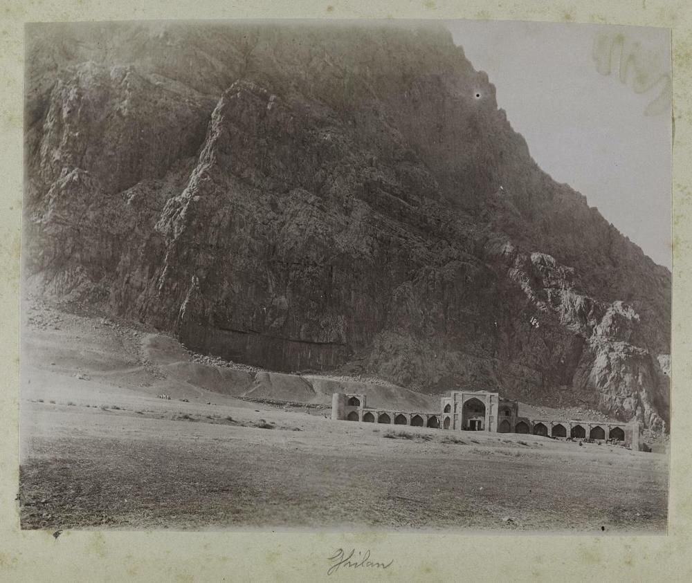 عکس/ کاروانسرای بيستون، دوره قاجار