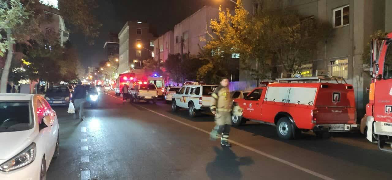 جزئیات آتش سوزی هتل رامتین تهران / 40 نفر نجات یافتند