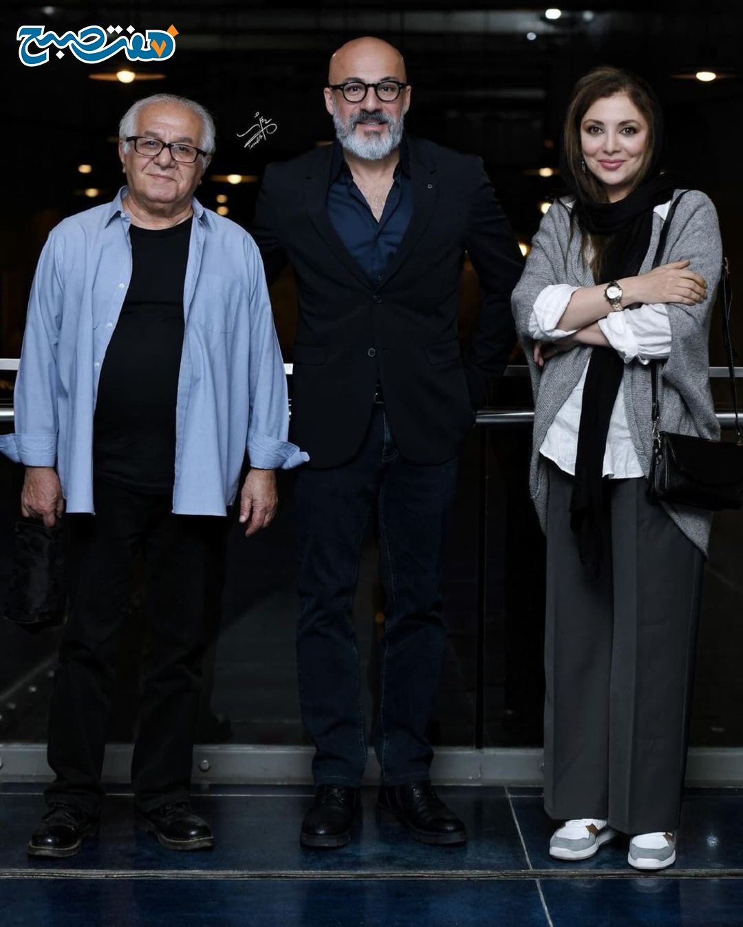 عکس/ حضور امیر آقایی و رویا میرعلمی در اکران مردمی فیلم نبودنت