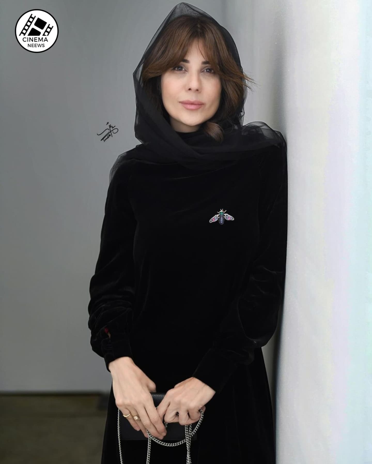 عکس/ سارا بهرامی خوشتیپ‌تر از همیشه در یک مراسم هنری