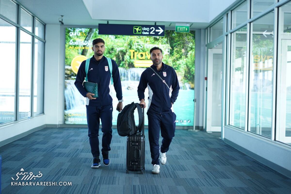 عکس/ تیم ملی فوتبال ایران وارد لائوس شد عکس/ تیم ملی فوتبال ایران وارد لائوس شد