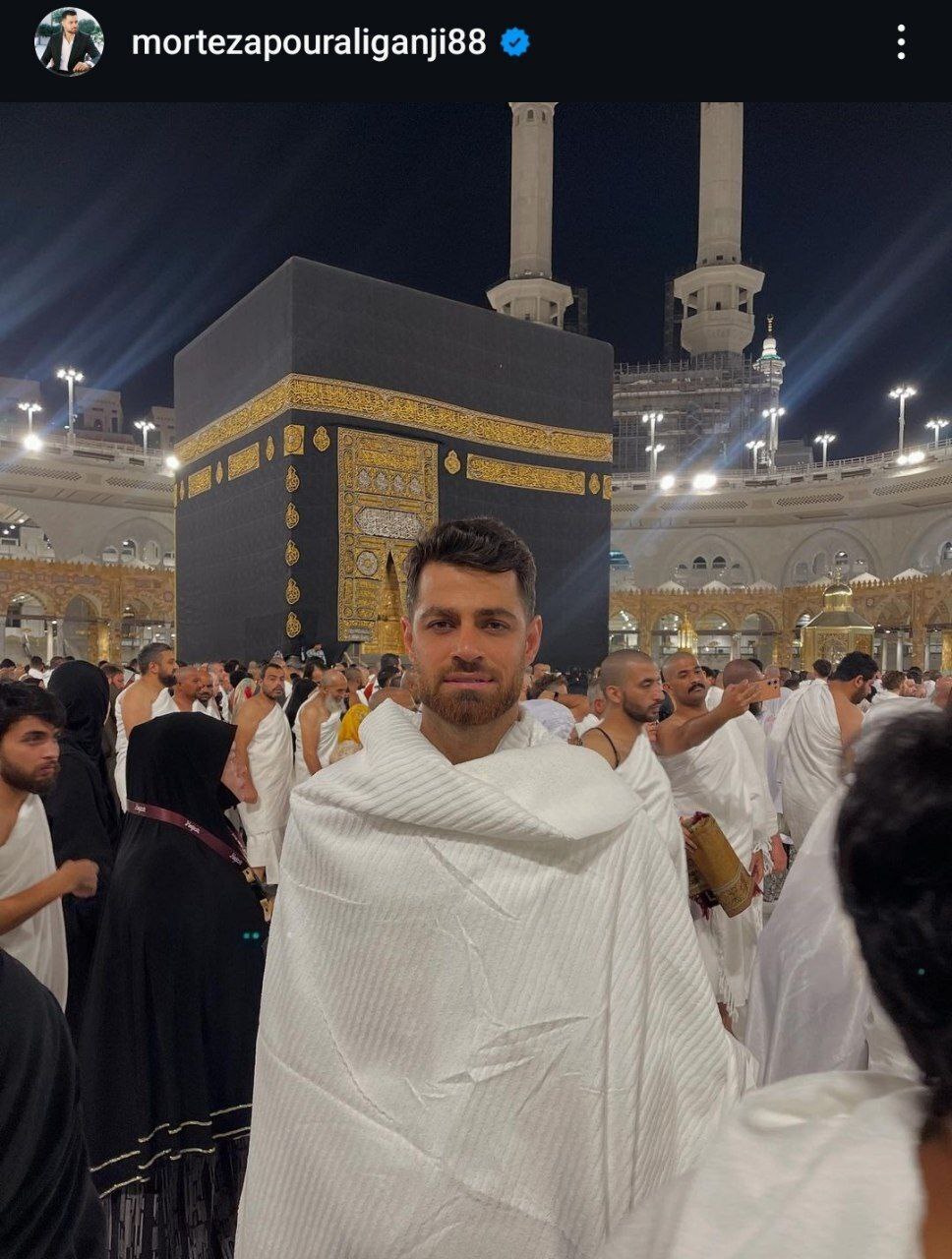 عکس/ مدافع پرسپولیس حاجی شد