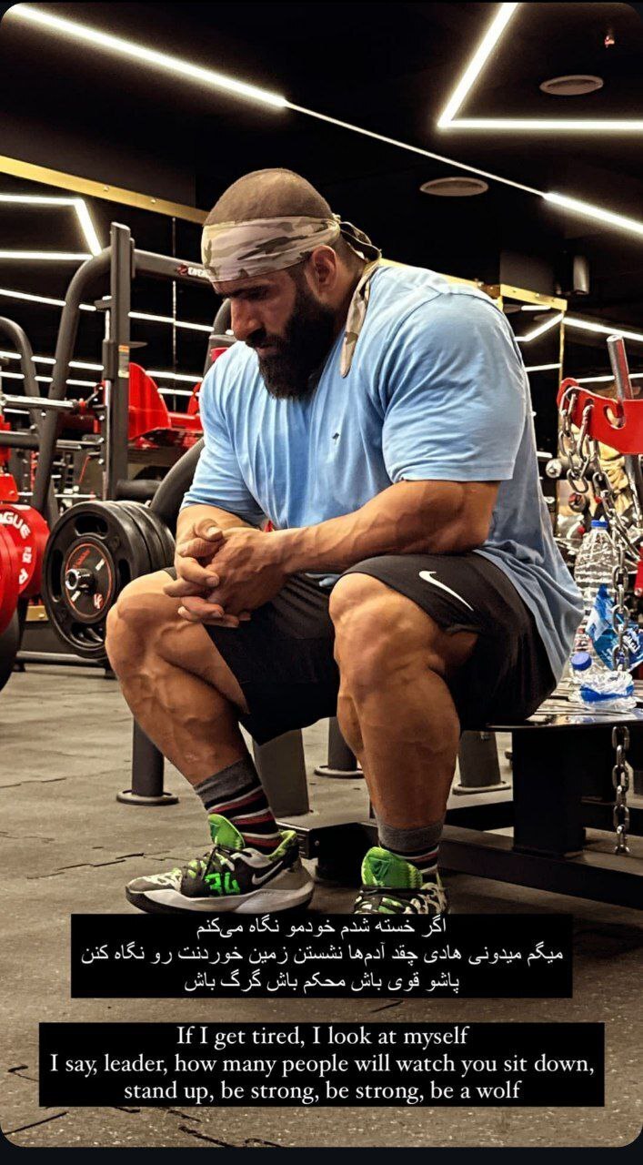 عکس/استوری خاص هادی چوپان با هدبند خبرساز عکس/استوری خاص هادی چوپان با هدبند خبرساز