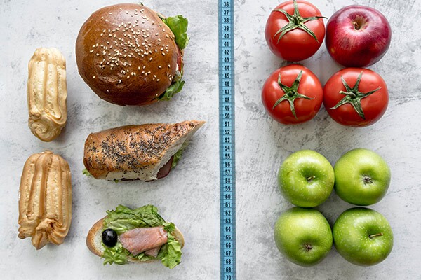 بررسی عادت‌های غذایی برای خروج از استپ وزنی