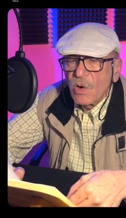 عکس/ «داریوش کاردان» مجری تلویزیون در ۶۷ سالگی