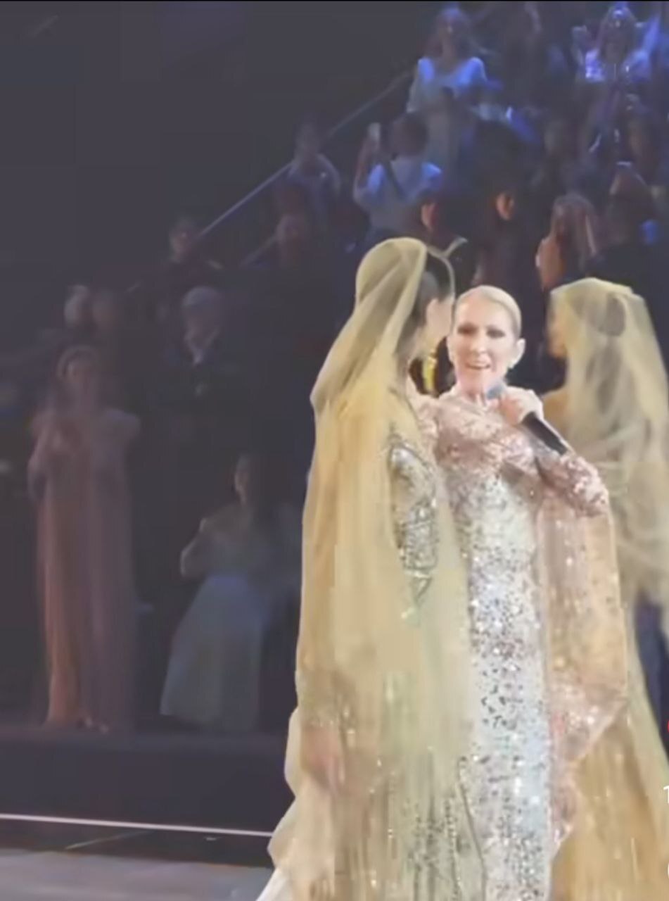 عکس/ حضور سلن دیون و هانده ارچل در عربستان