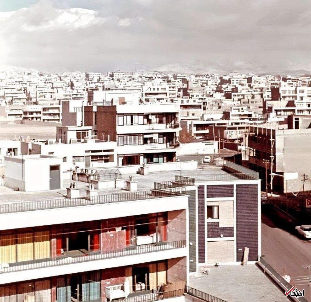 عکس/ نمایی از ساختمان‌های تهران در دهه ۴۰