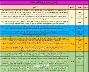 برنامه قطعی برق در خراسا‌ن‌شمالی
