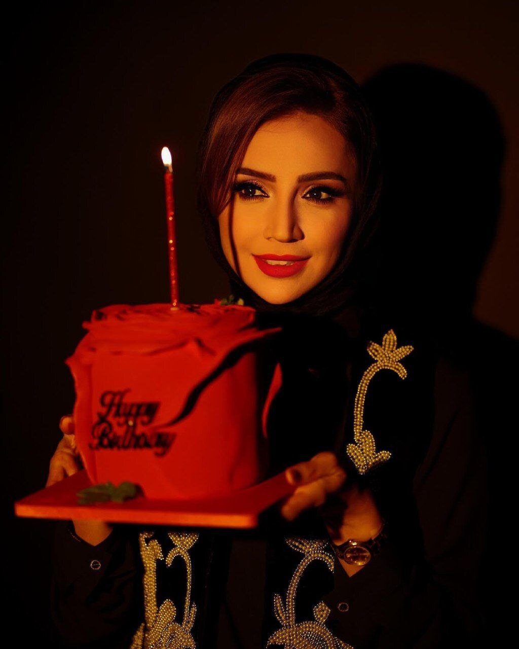 عکس/ جشن تولد ساده شبنم قلی‌خانی
