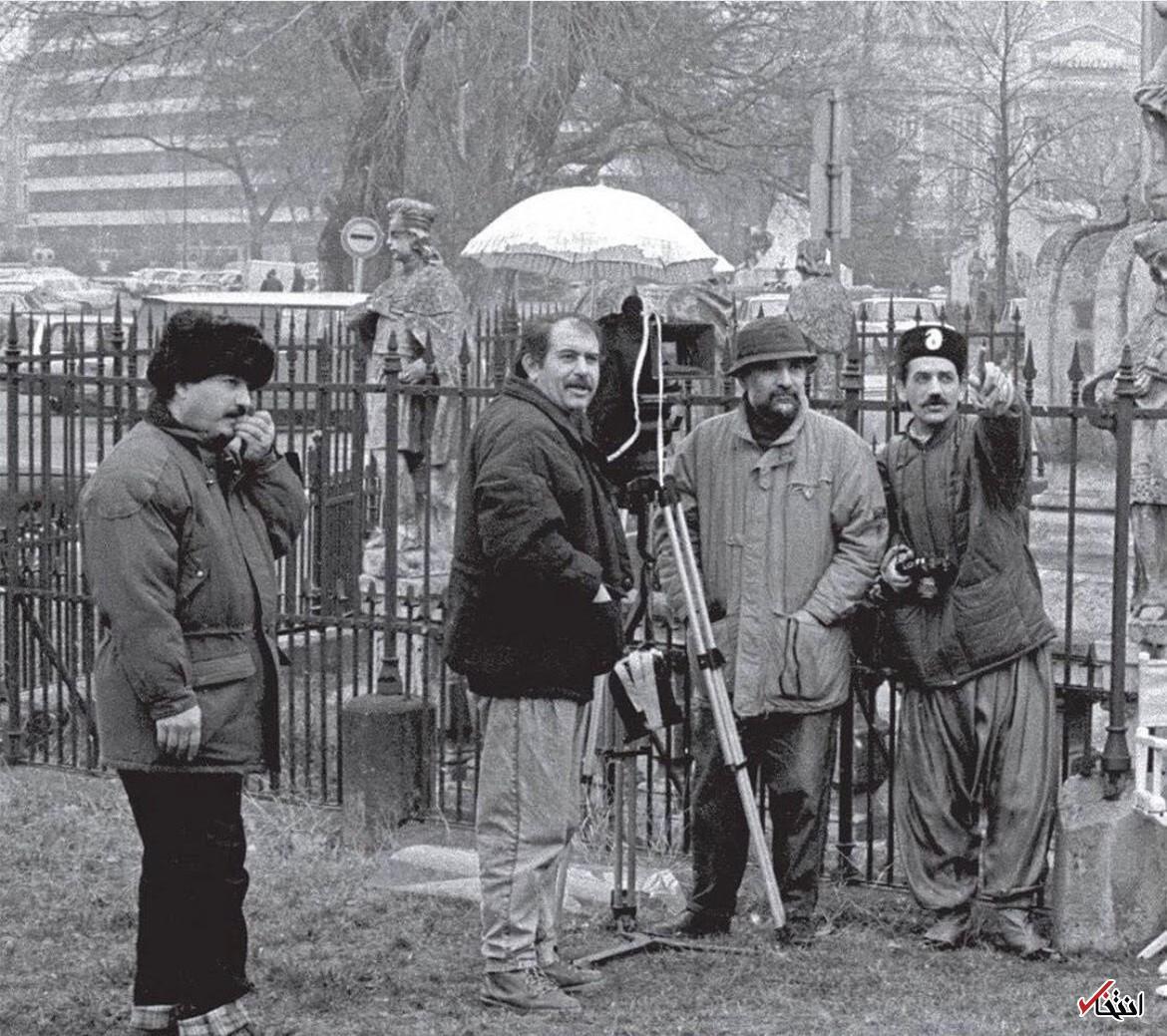 عکس/ پشت صحنه های فیلم معروف علی حاتمی