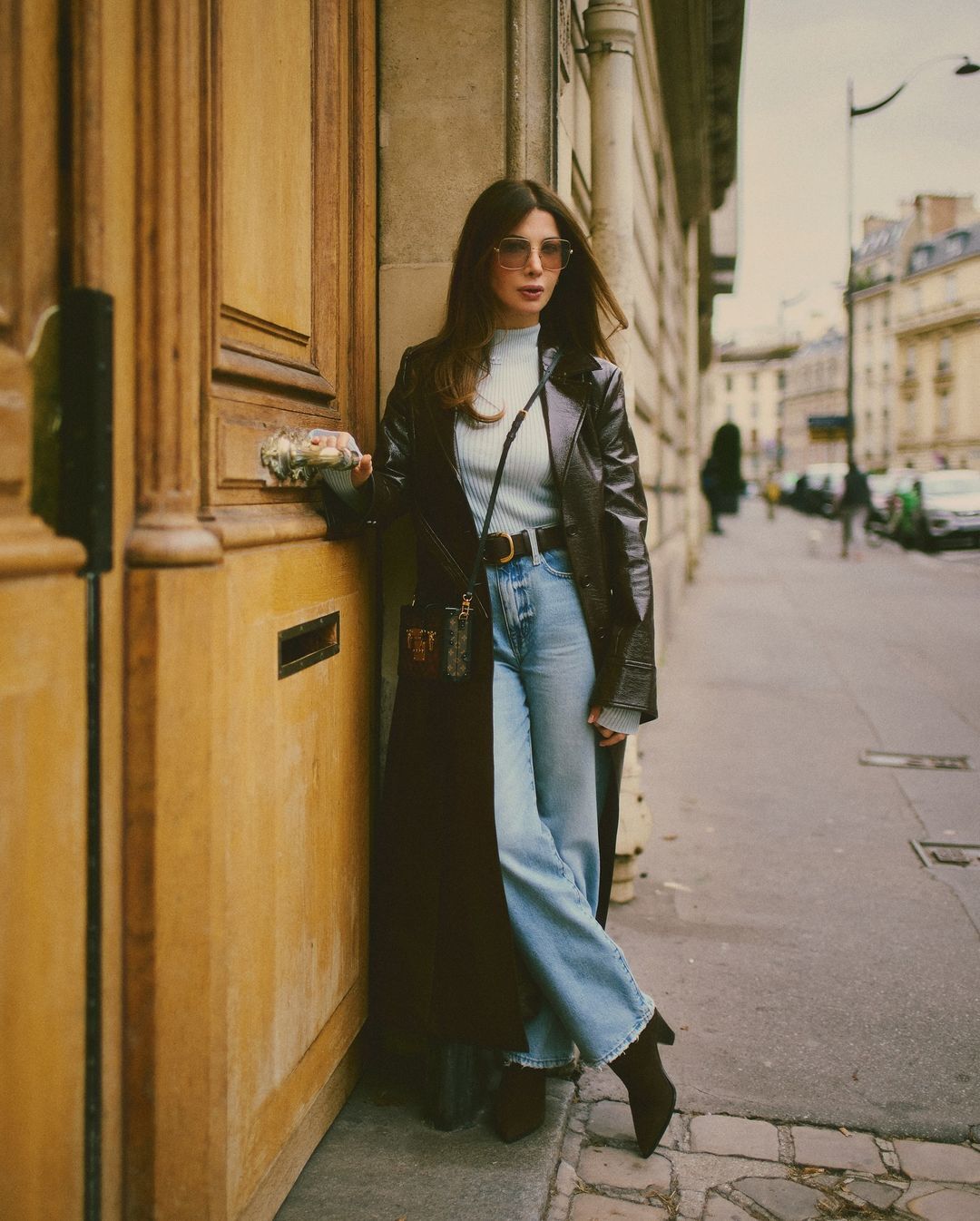 عکس/ لبنان نه؛ تفریحات نانسی عجرم در خیابان‌های پاریس فرانسه