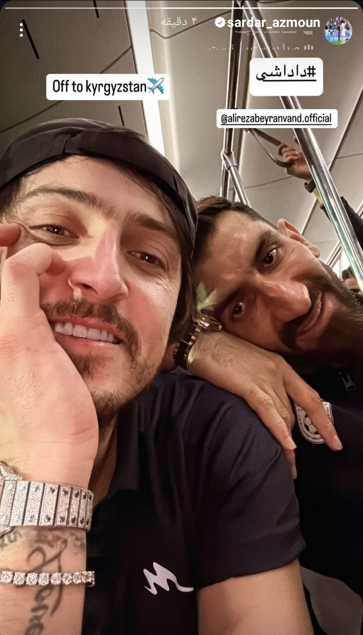 استوری سردار آزمون برای بیرانوند استوری سردار آزمون برای بیرانوند