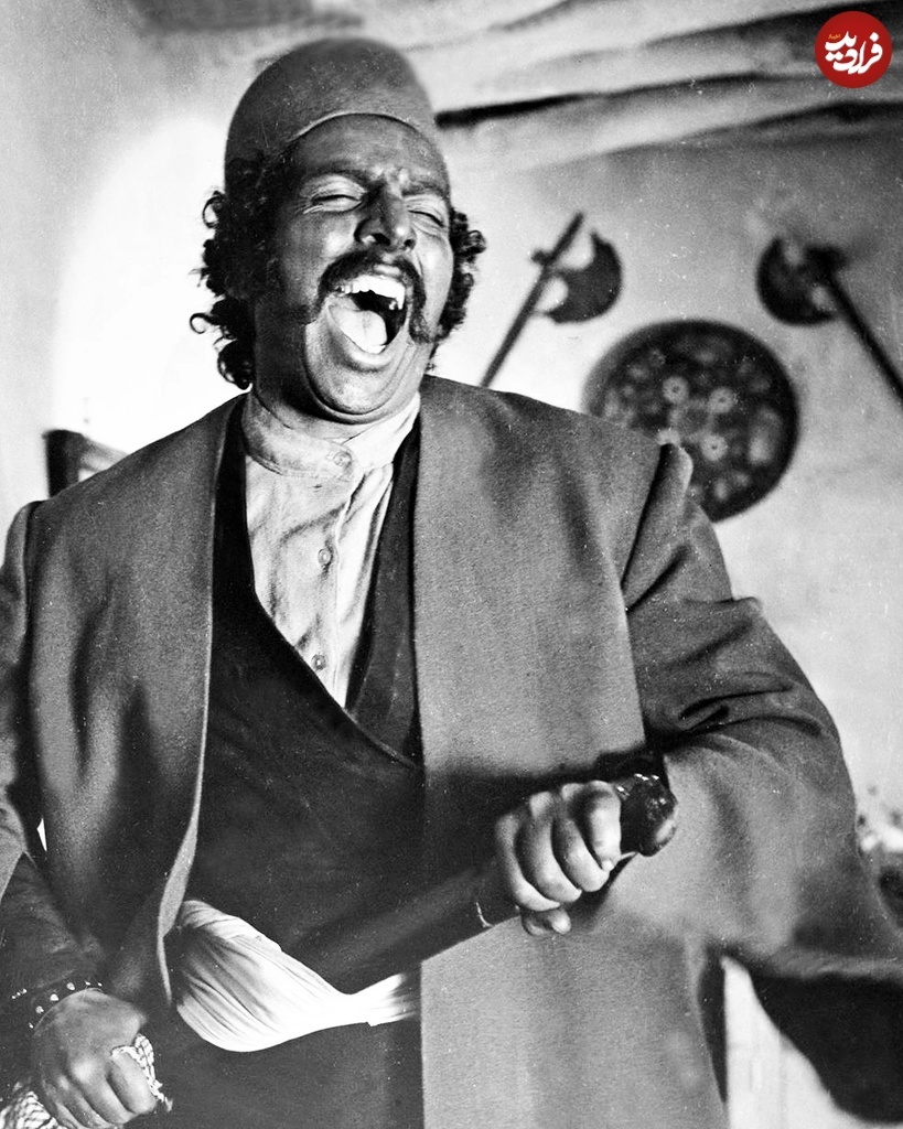 عکس/ سال ۱۳۵۰؛ بهمن مفید در نمایی از فیلم «داش آکل» مسعود کیمیایی