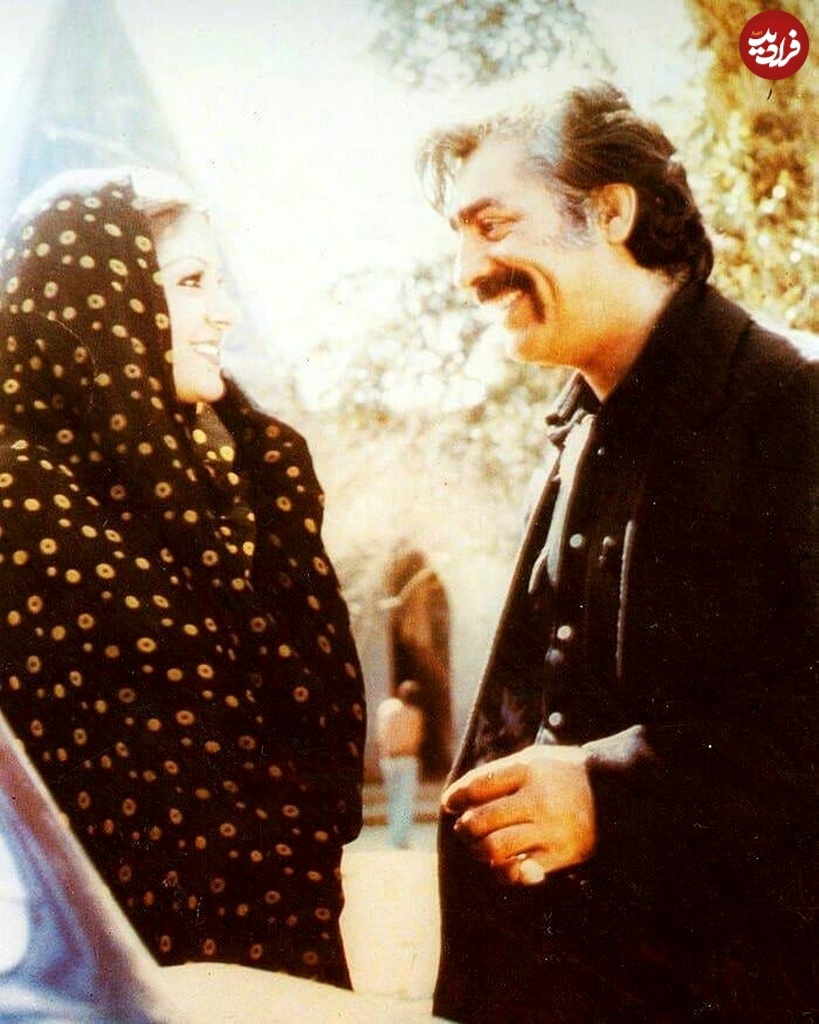 عکس/ فردین و شورانگیز طباطبایی در نمایی از فیلم تعصب؛ سال ۱۳۵۴