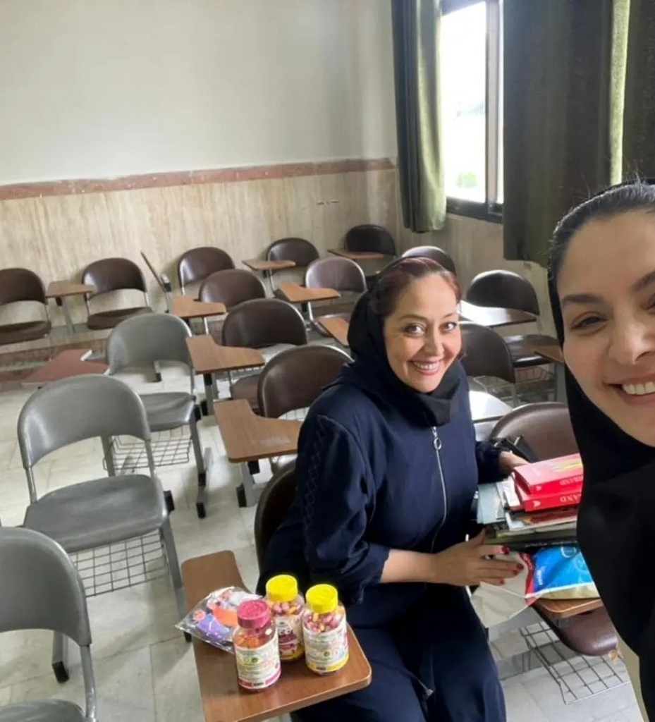 عکس/ «آفرین» سریال آوای باران در ۴۶ سالگی