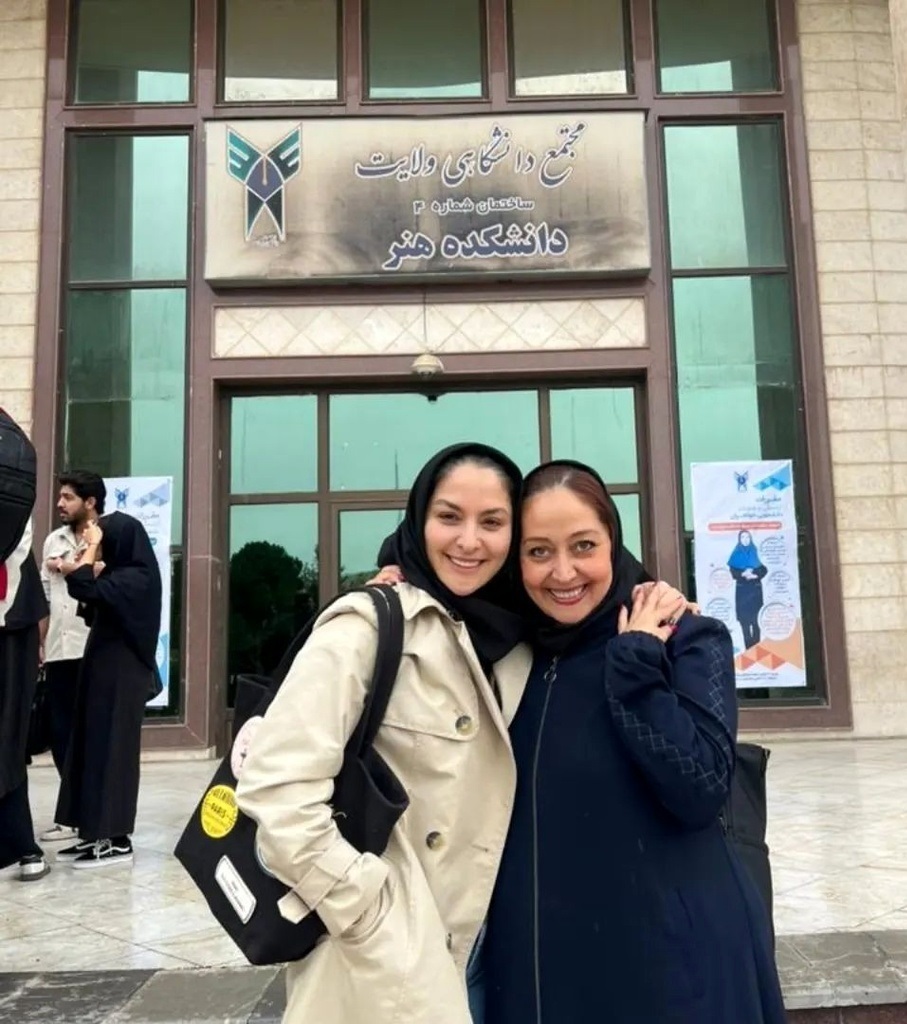 عکس/ «آفرین» سریال آوای باران در ۴۶ سالگی