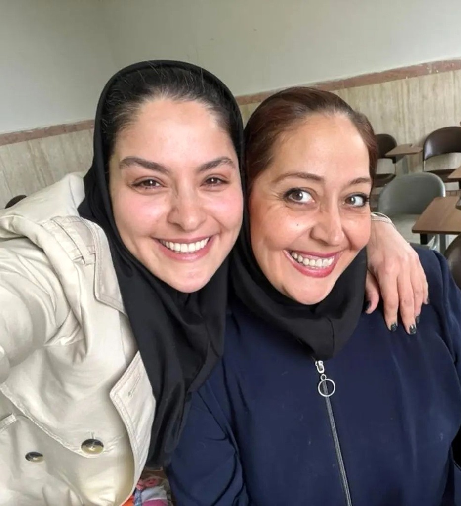 عکس/ «آفرین» سریال آوای باران در ۴۶ سالگی