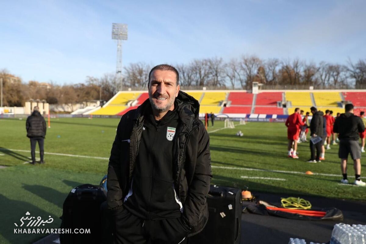 عکس/ استایل جدید ادموند بزیک در اردوی تیم ملی