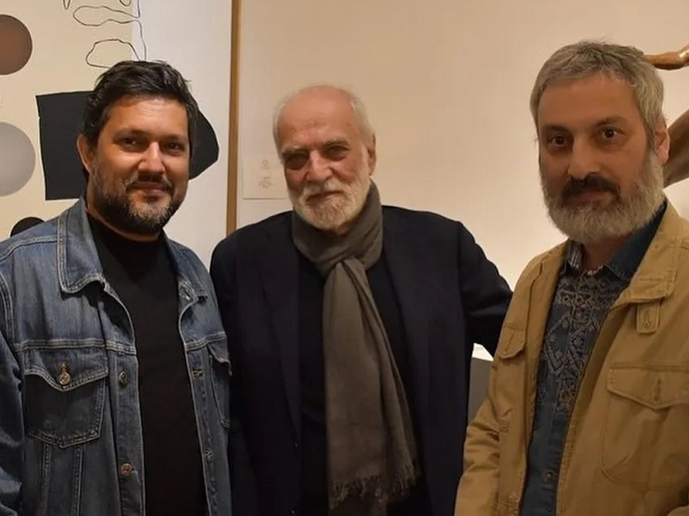 عکس/ دورهمی ارژنگ و حامد با آیدین آغداشلو در کانادا