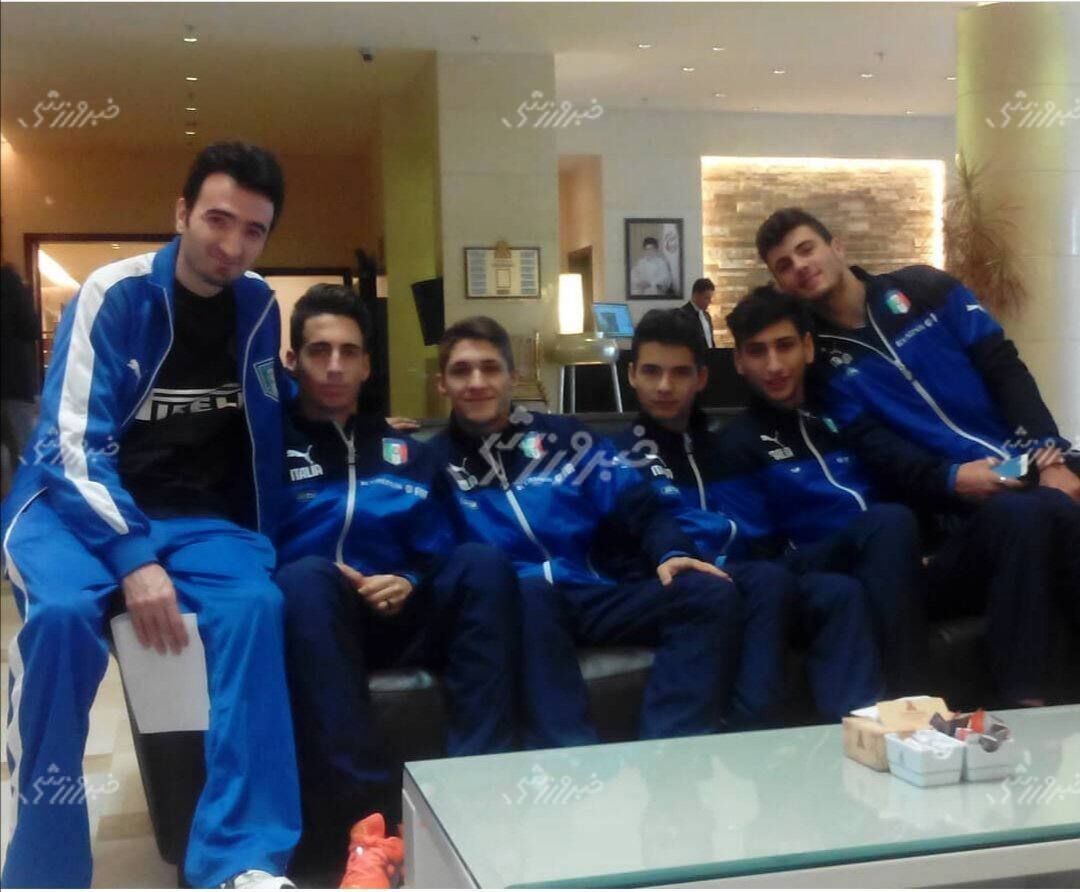 عکس/ روزی که رضا شکاری دروازه دوناروما را باز کرد!