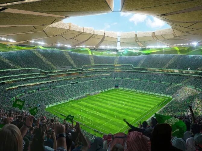 عکس/ ورزشگاه رویایی عربستان برای جام جهانی ۲۰۳۴ عکس/ ورزشگاه رویایی عربستان برای جام جهانی ۲۰۳۴