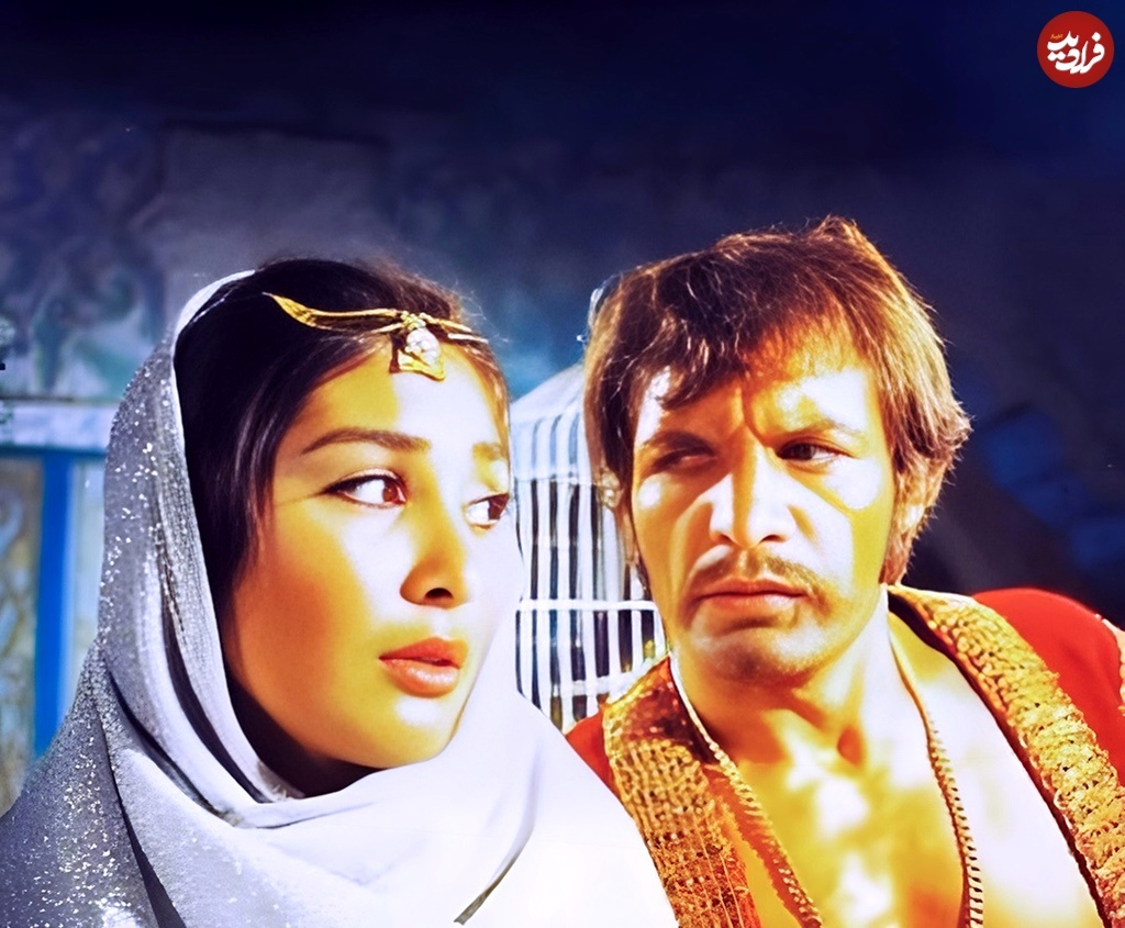 عکس/ سال ۴۹؛ «بیک ایمانوردی و آفرین عبیسی» در فیلم لیلی و مجنون