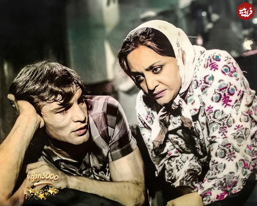 عکس/ سال ۴۵؛ شهلا ریاحی و بیک ایمانوردی در فیلم شارلاتان