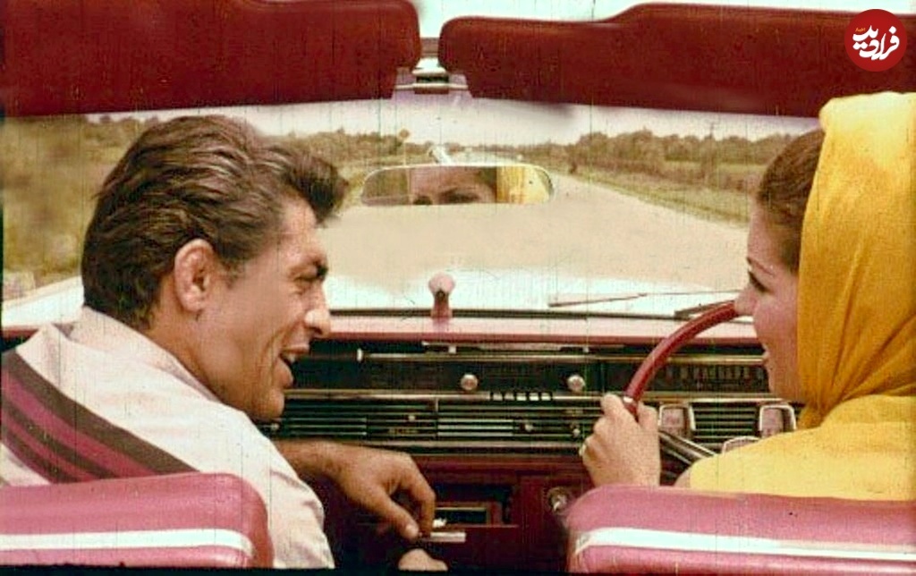 عکس/ فردین و فروزان در نمایی از فیلم شکوه جوانمردی