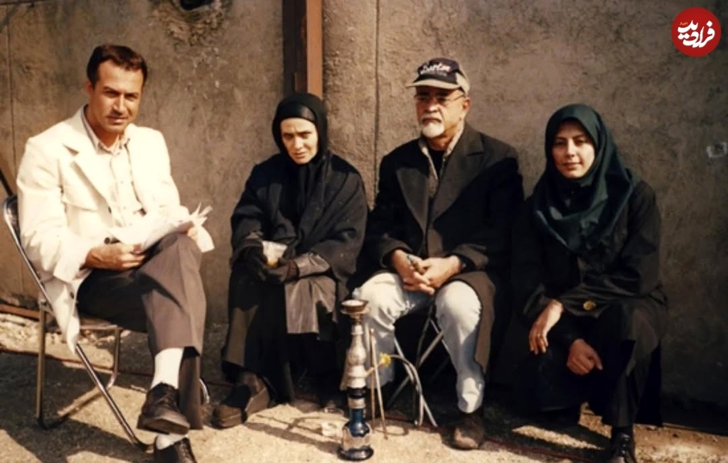 عکس/ «رویا نونهالی، مهدی فخیم‌زاده و لادن طباطبایی» در پشت صحنه سریال خواب و بیدار؛ سال ۸۱