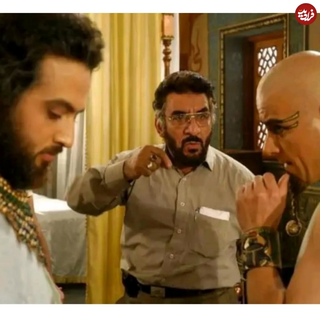 عکس/ یوزارسیف، آخناتون و سلحشور در پشت صحنه سریال یوسف پیامبر