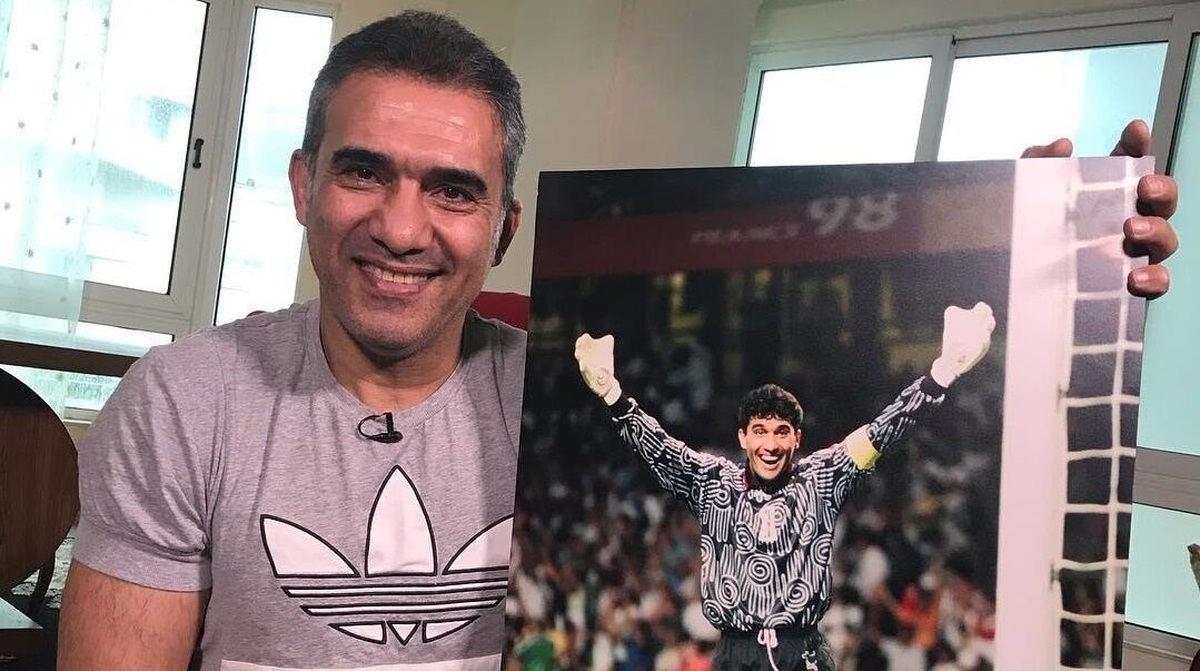 عکس/ اسطوره استقلال و پرسپولیس از بازی فراموش شده