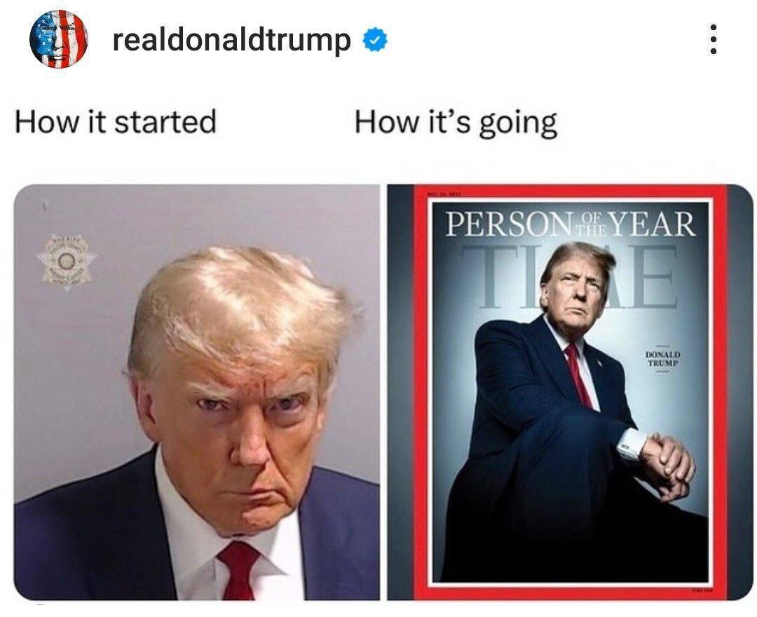 دو عکس معناداری که ترامپ منتشر کرد