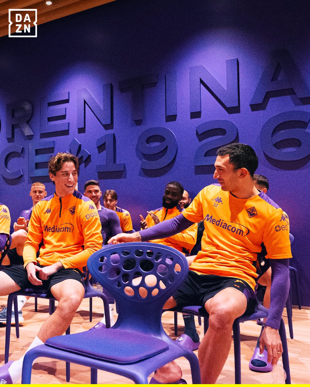 عکس/ استقبال از بازیکن از مرگ برگشته‌ی فیورنتینا