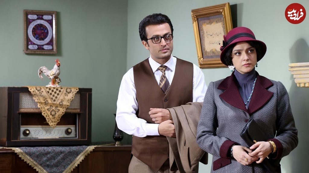 عکس/ «ترانه علیدوستی و مصطفی زمانی» در پشت صحنه سریال شهرزاد