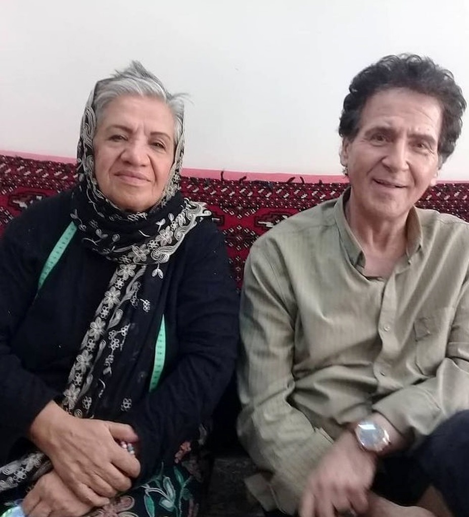عکس/ «ابوالفضل پورعرب و گیتی معینی» در ۶۳ و ۷۹ سالگی