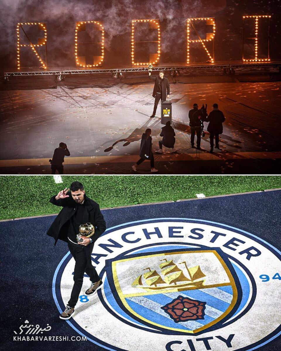 عکس/ استقبال باشکوه سیتیزنها از برنده توپ طلا عکس/ استقبال باشکوه سیتیزنها از برنده توپ طلا